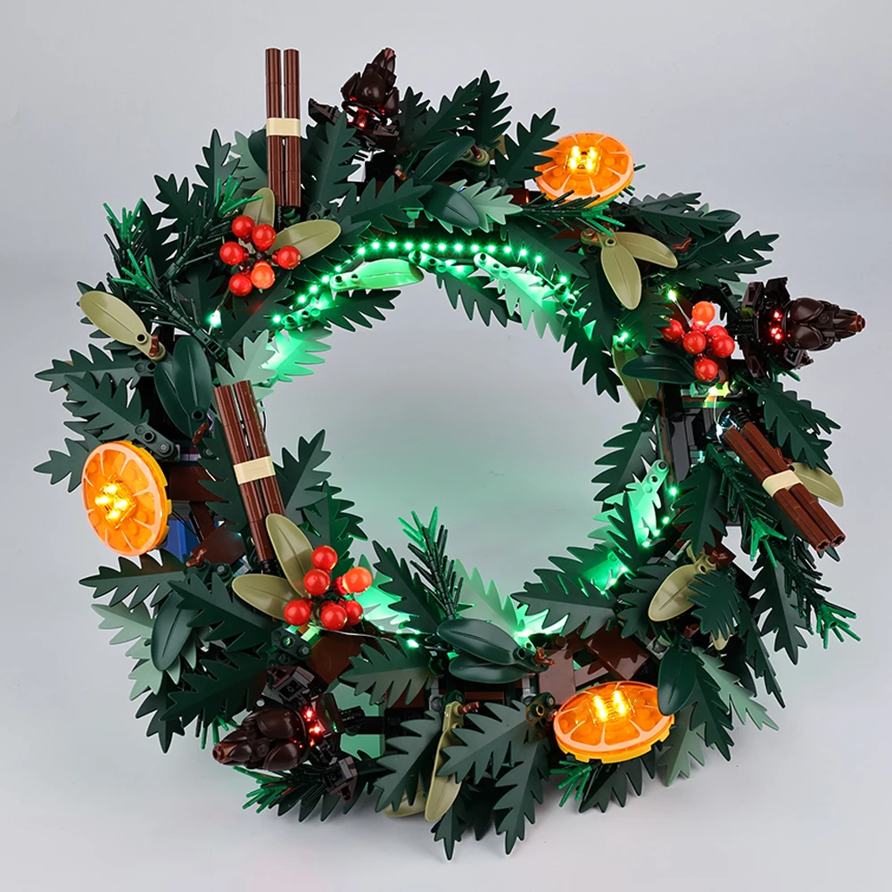 EASYLITE LED Light Set for Wreath 10340 Building Blocks Lamp Set Toys Light Kit No Model