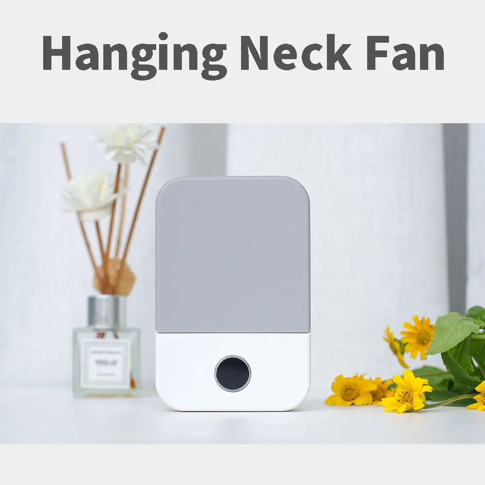 

Hanging Neck Mini Fan USB Electric Portable Air Cooler Waist Hand Wireless Fan Summer Outdoor Travel Condictioner For Desk