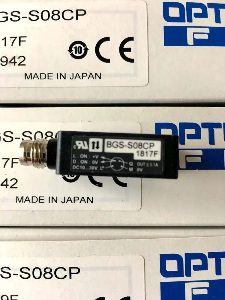 New original Japanese OPTEX photoelectric switch BGS-S08CP BGS-S08CN