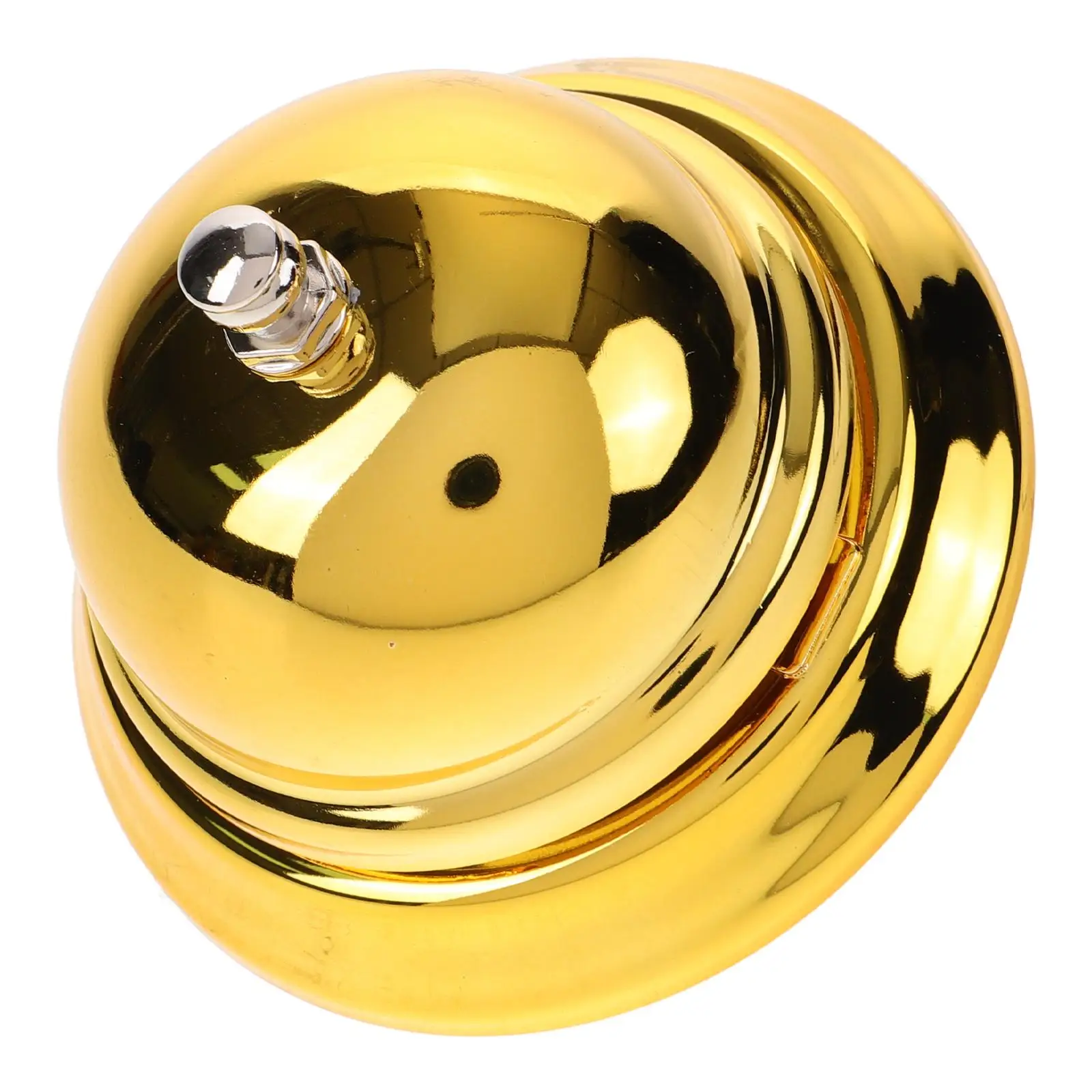 

Practical Desktop Bell Metal Loud Ring Reception Kitchen Bar Small Gift Storage