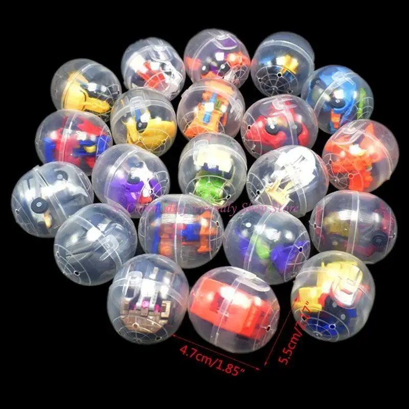 85AE Mini Automatic Deformable Robot Toy Anime Figure Shaped Fine ABS Party Supplies Surprise Easter Holiday Gift