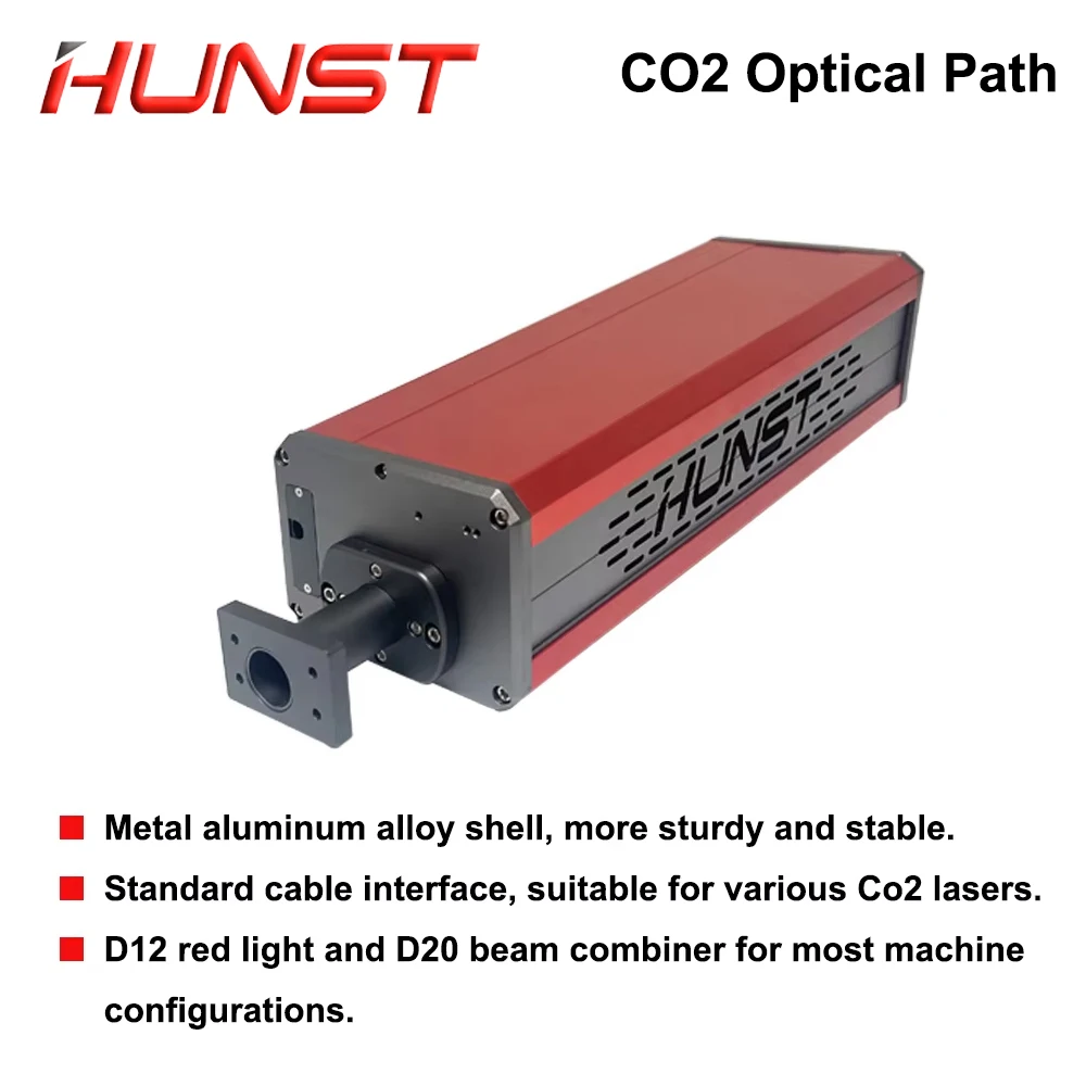 HUNST Co2 Red Optical Path Laser Module Path SYNRAD CRD DAVI RF Laser Source Mechanical Parts for 10600um CO2 Marking Machine