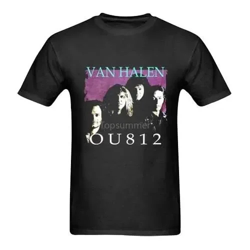 Van Halen Ou812 Tour Tee Tshirt New Men\'S T Shirt Size S To 4Xl