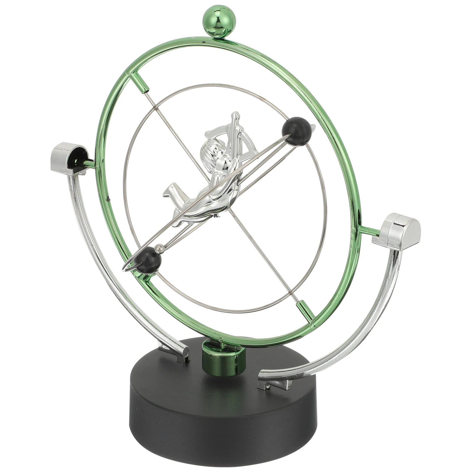 Columpio de movimiento perpetuo, adorno de escritorio electrónico, mesa de oficina creativa, dispositivo de física divertido, ciencia única