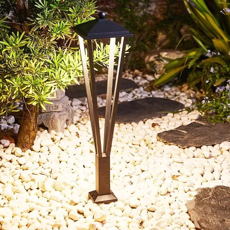 Garden and Community Street Lawn Light Aluminum Light Emitting Diode Waterproof IP65 Outdoor Landscape Lighting