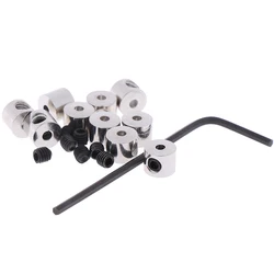 12pcs/lot Vest 7mm Length Brass Pin Keepers Locking Pin Backs Savers Holder Allen Wrench Tool