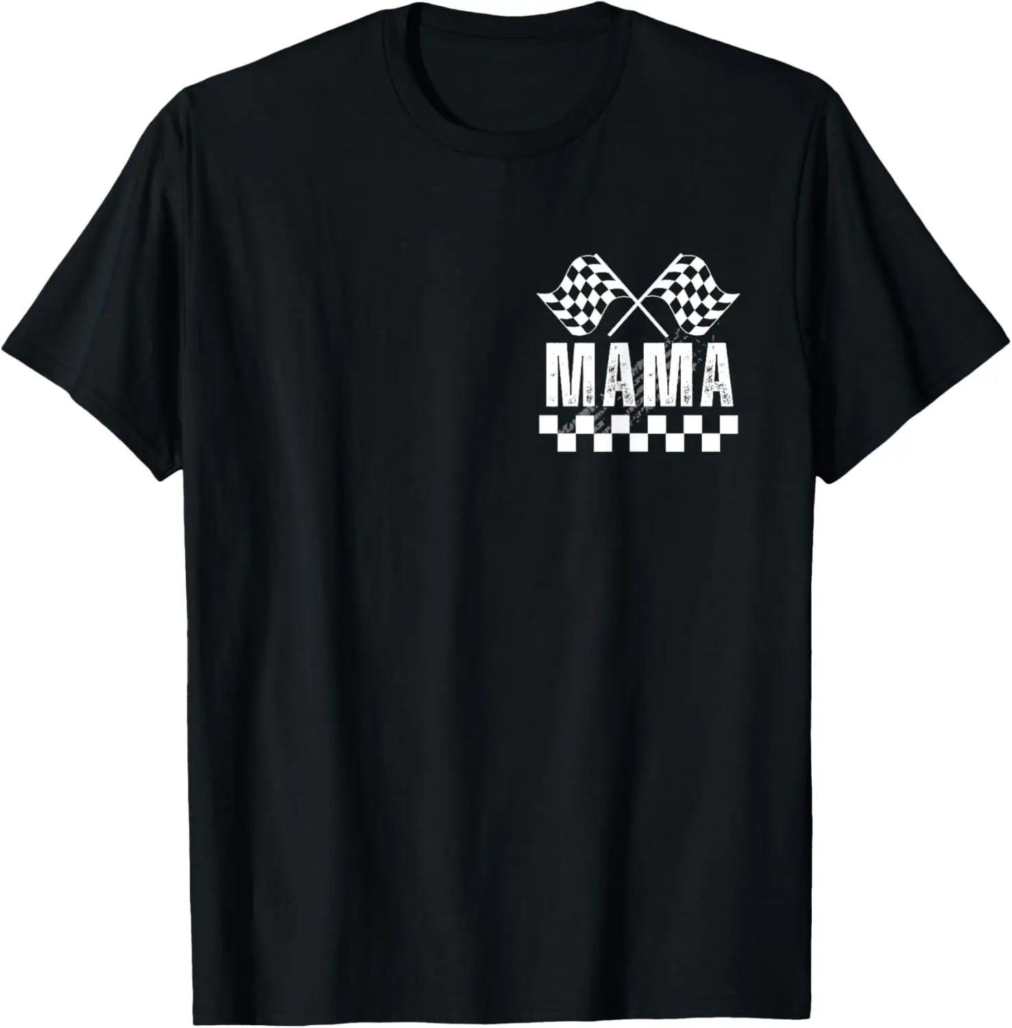 Racing Birthday Party Car Pit Crew Mama Family Matching Tees T-Shirt