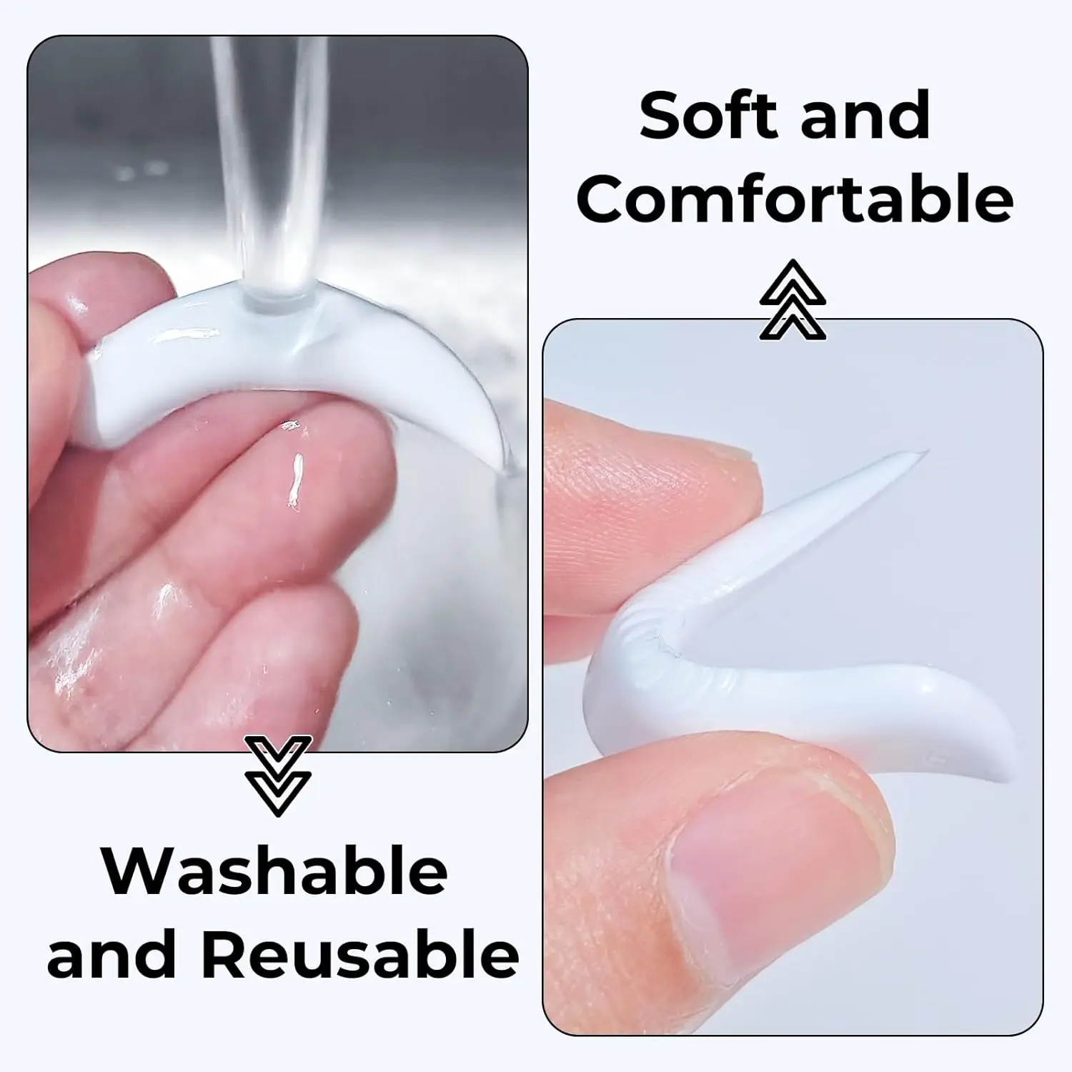 Lomansa Super collant Silicone cils Perm Pad collant cils tige bouclier levage 3D recourbe-cils accessoires santé beauté outil