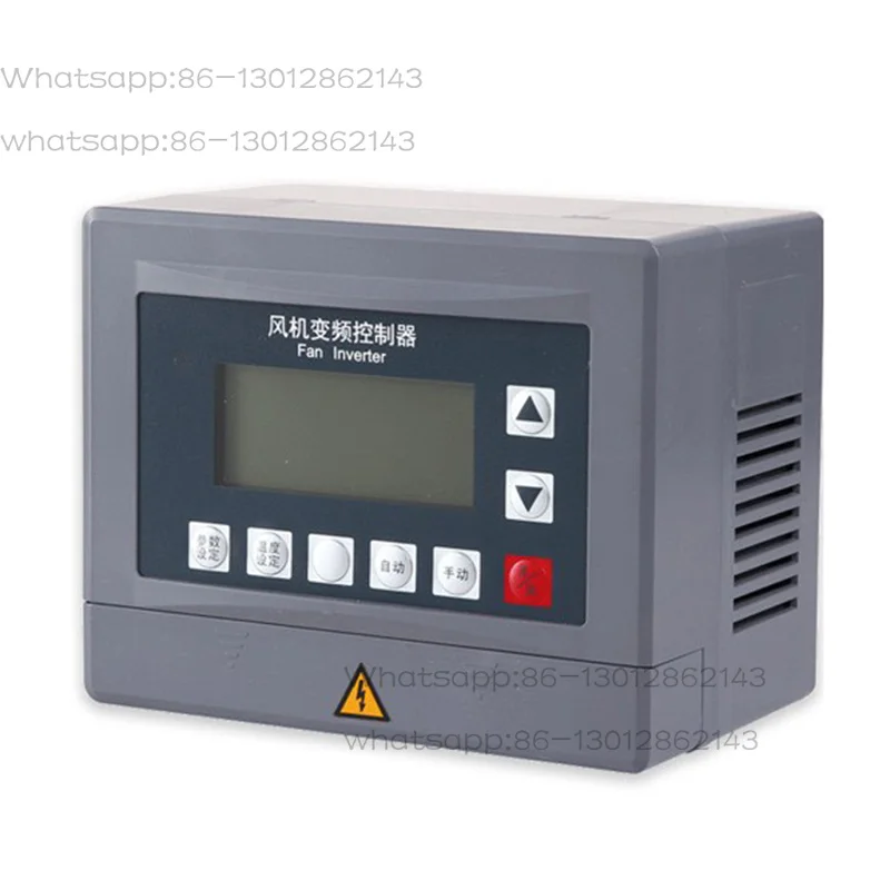 Motor Frequency Converter Three-Phase 380V Negative Pressure Fan Timing Environmental Protection Breeding Thermostat 1.5KW