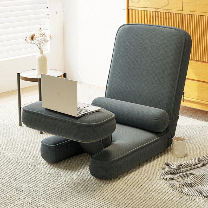 Multi-Functional Tatami Chair Japanese-Style Lounger for Living Room or Balcony Comfortable Bed Chair or Lounge Seating