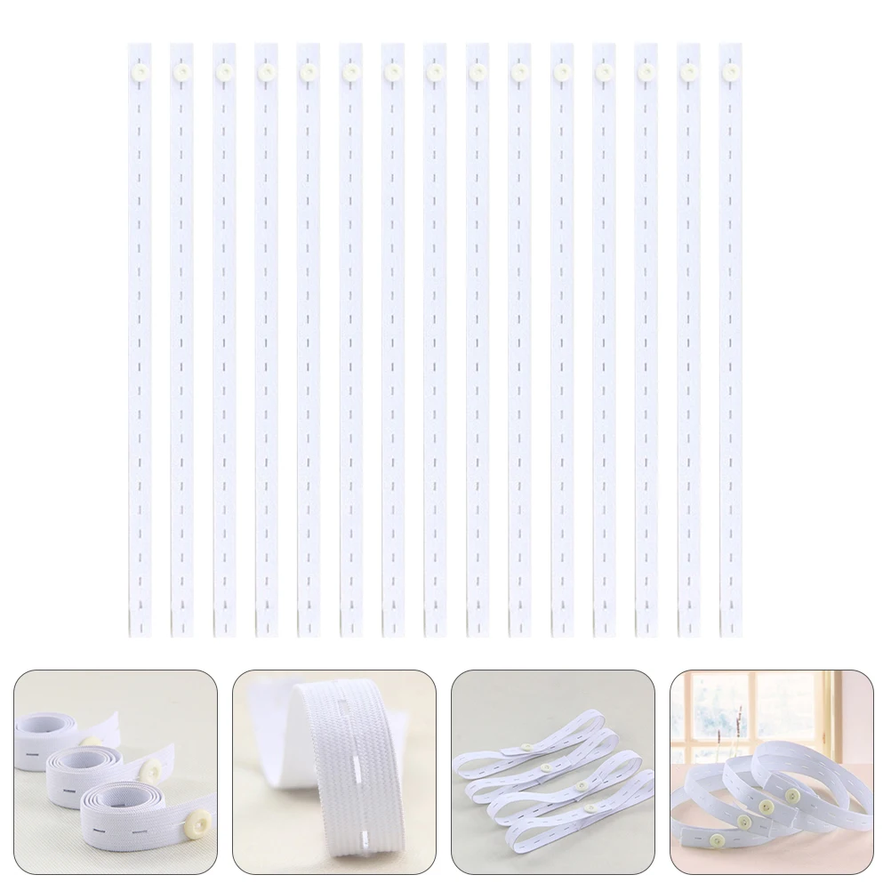 

15Pcs Diaper Buckle Baby Nappy Fastener Adjustable Elastic Belt Safety Pins For Toddler Diapers Prevent Falling