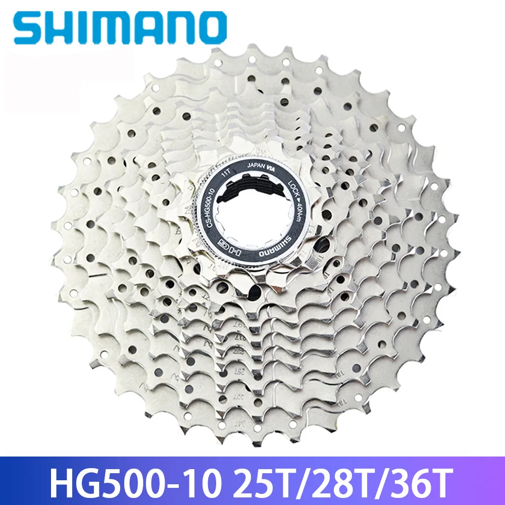 Shimano Deore 10 Speed Bike Cassette  M4100 HG50 CS-M4100 10S 10V SLX XT MTB Mountain Bicycle Freewheel HG500 for Road Bike