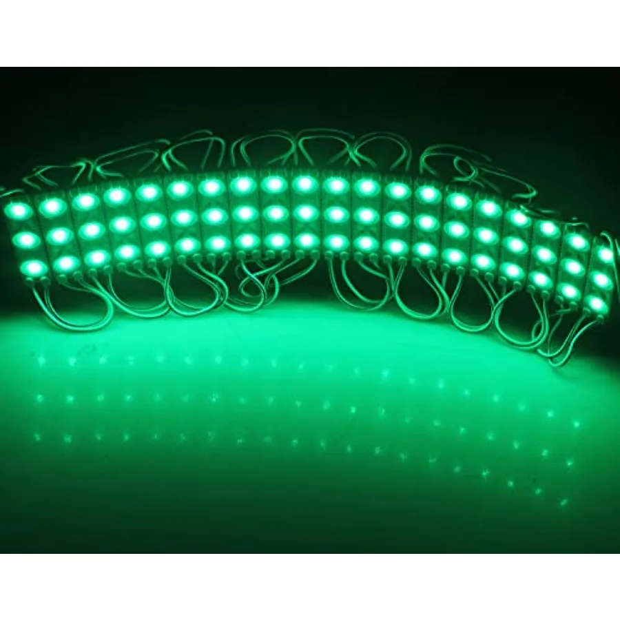 Super Bright 200pcs 2835 3 LED Module Waterproof Decorative Light for Letter Sign Advertising Signs with Tape Adhesive Backside