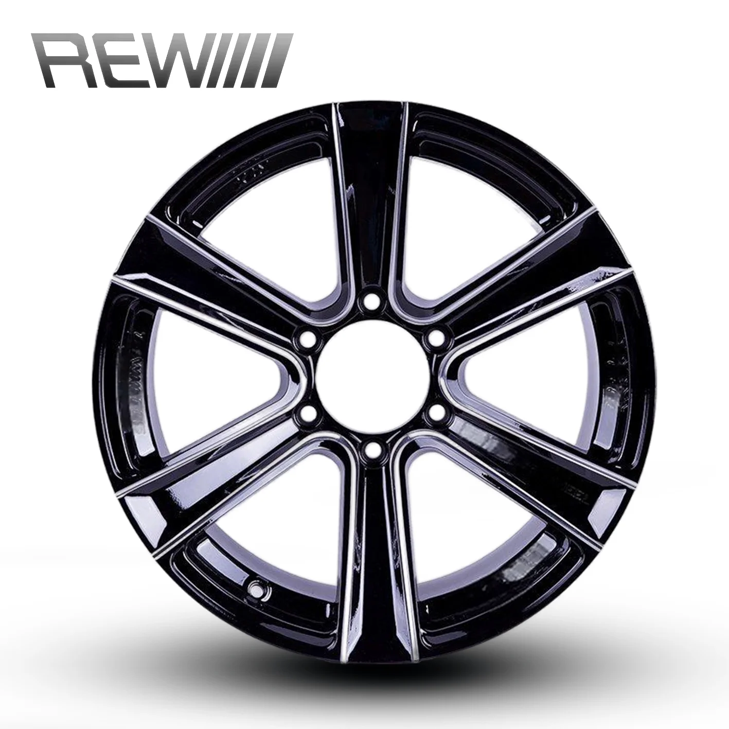 Forged Wheels 17-19 Inch 5x114.3, Reinforced Thick 6 Spoke Rims for Cars, Pressure Tested High Strength Structural Alloy Rim