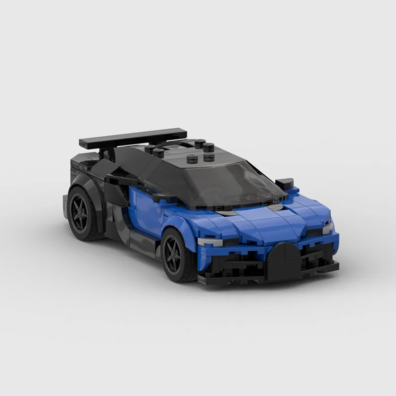 Neue heiße Moc Bugatti Bolide Vision GT Racing Speed Champion Racer Bausteine Ziegel kreative Garage Spielzeug für Jungen Geschenk DIY Set