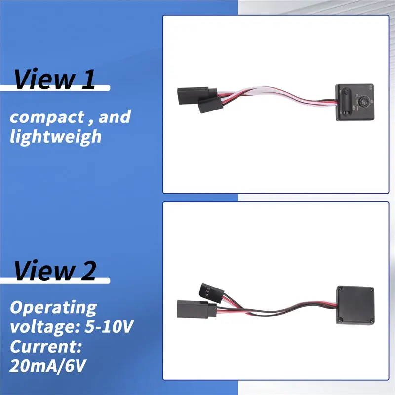 A84F-RC Car Gyro Racing Car Drift Upgrade Modify Accessories G3 Automatic Stability Control For 1/14 1/16 RC Car