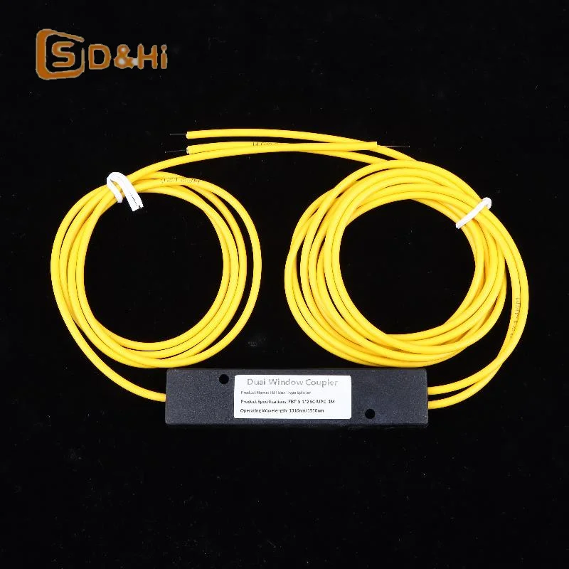 1/2/3pcs Fiber Optic Splitter SC FC Fiber Optic Pigtail Splitter FTTH Tapered 1 To 2 Splitter Computer Cable Cord Slee