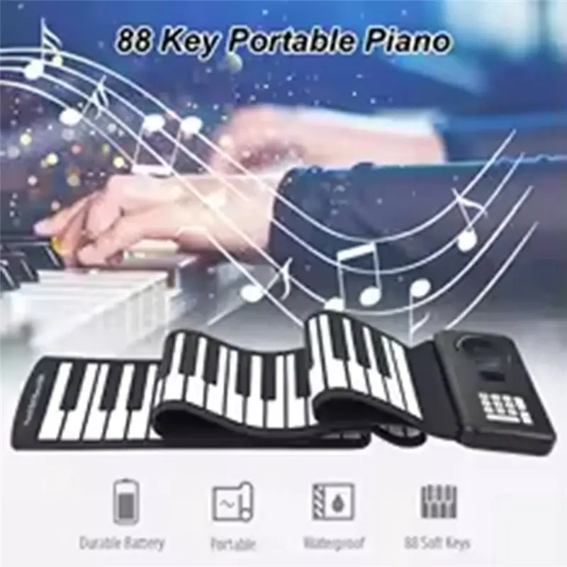 Electronic Piano Home Electronic Piano Foldable Piano Home Practice Professional Electronic Pian