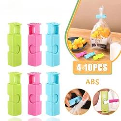 Reusable Food Sealing Bag Clip Fresh Food Storage Tools Snack Bread Plastic Sealer Clamp Home Kitchen Food Storage Clips Tool