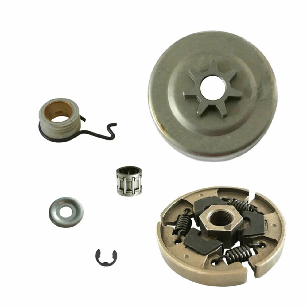 Clutch Drum Sprocket Washer E-Clip Rim Kit Fit For Stihl 018 023 025 MS170 MS180 M 10 M 30 M 50 Gas Chainsaw Spare Parts