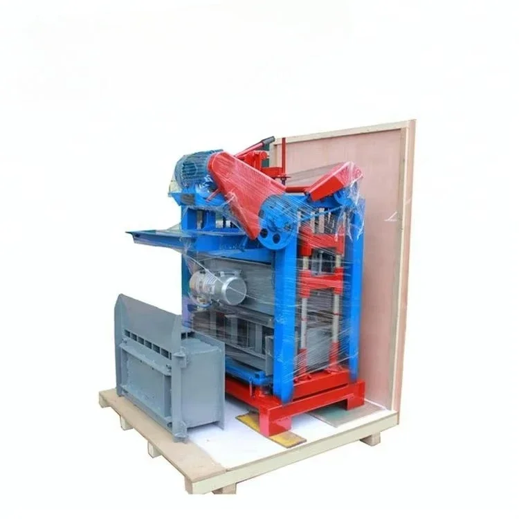 Motor Beton Cement Blok Making Machine Prijs Automatische Holle Klei Baksteen Making Machines te koop Goede prijs