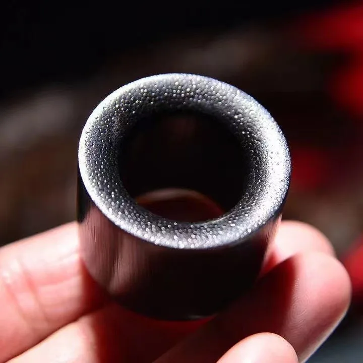 Bamboo Processing Trigger Ring Ornament Silking Clear