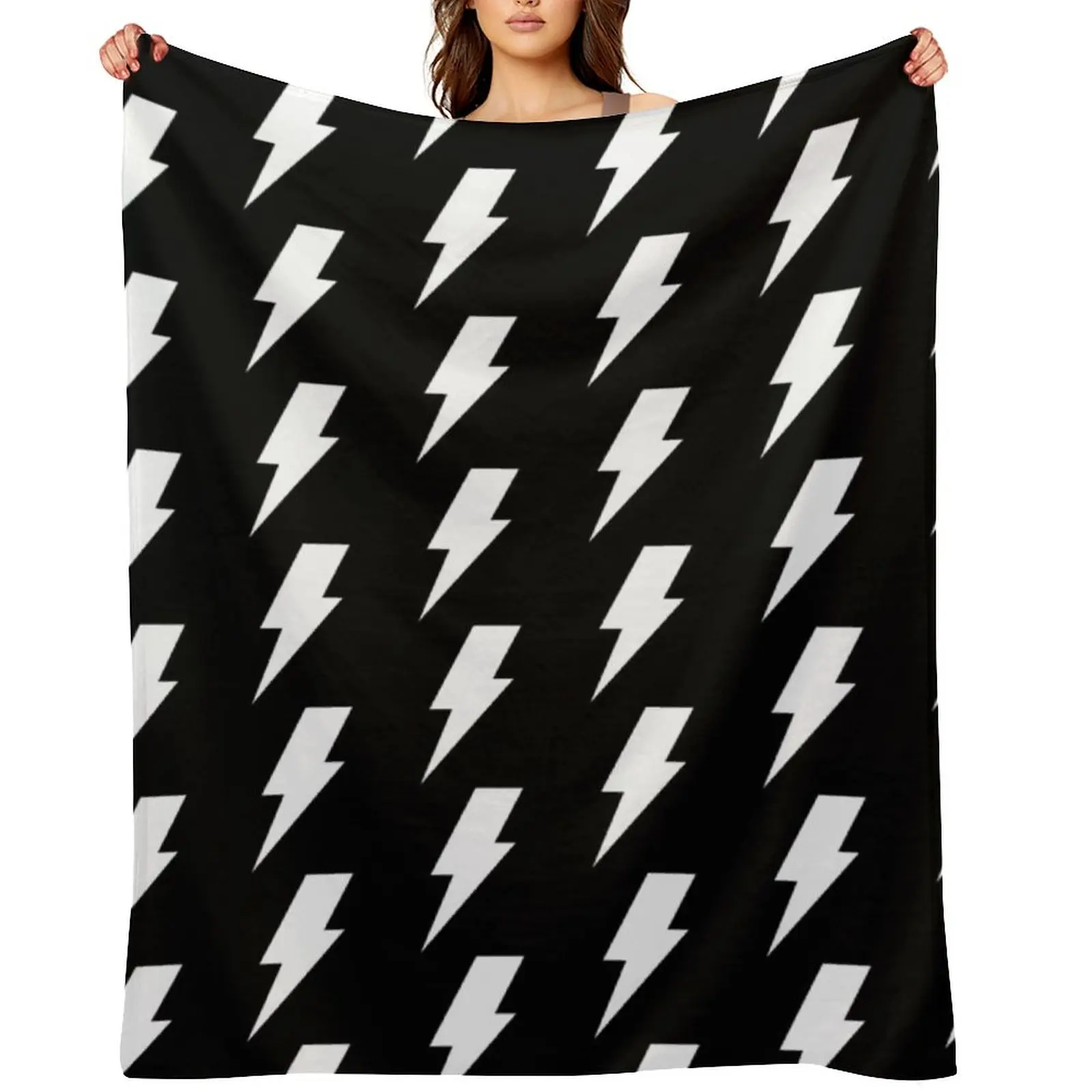 Lightning Bolt Throw Blanket Warm for sofa Baby Blankets