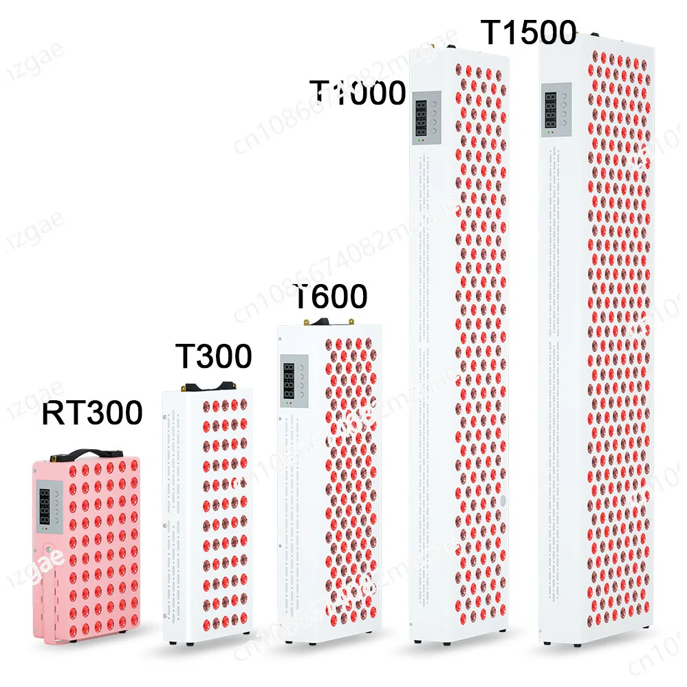 

1500 watt intelligent dimming red light infrared gym LED floor standing full body red light therapy light