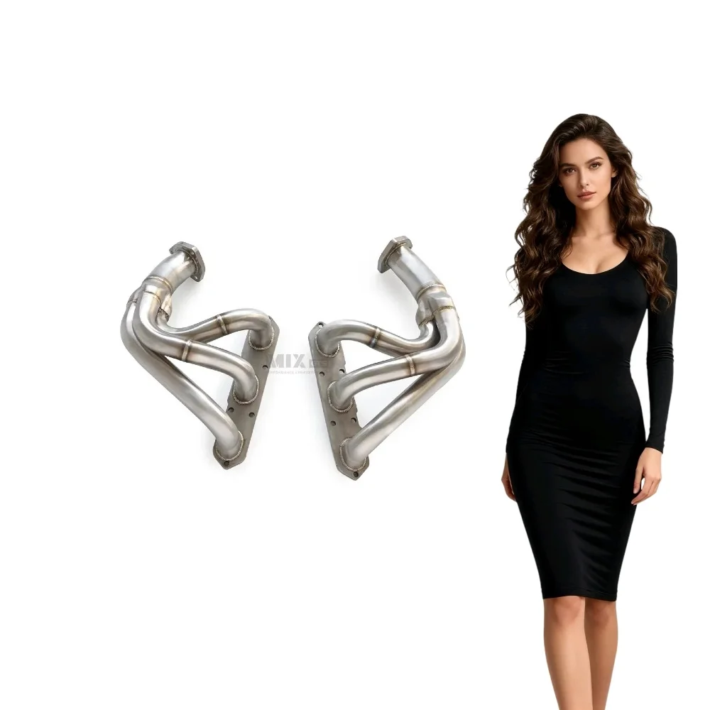

Exhaust manifold head exhaust pipe for Porsche 911 996 3.4 3.6 1997-2006 stainless steel exhaust downpipe car power upgrade