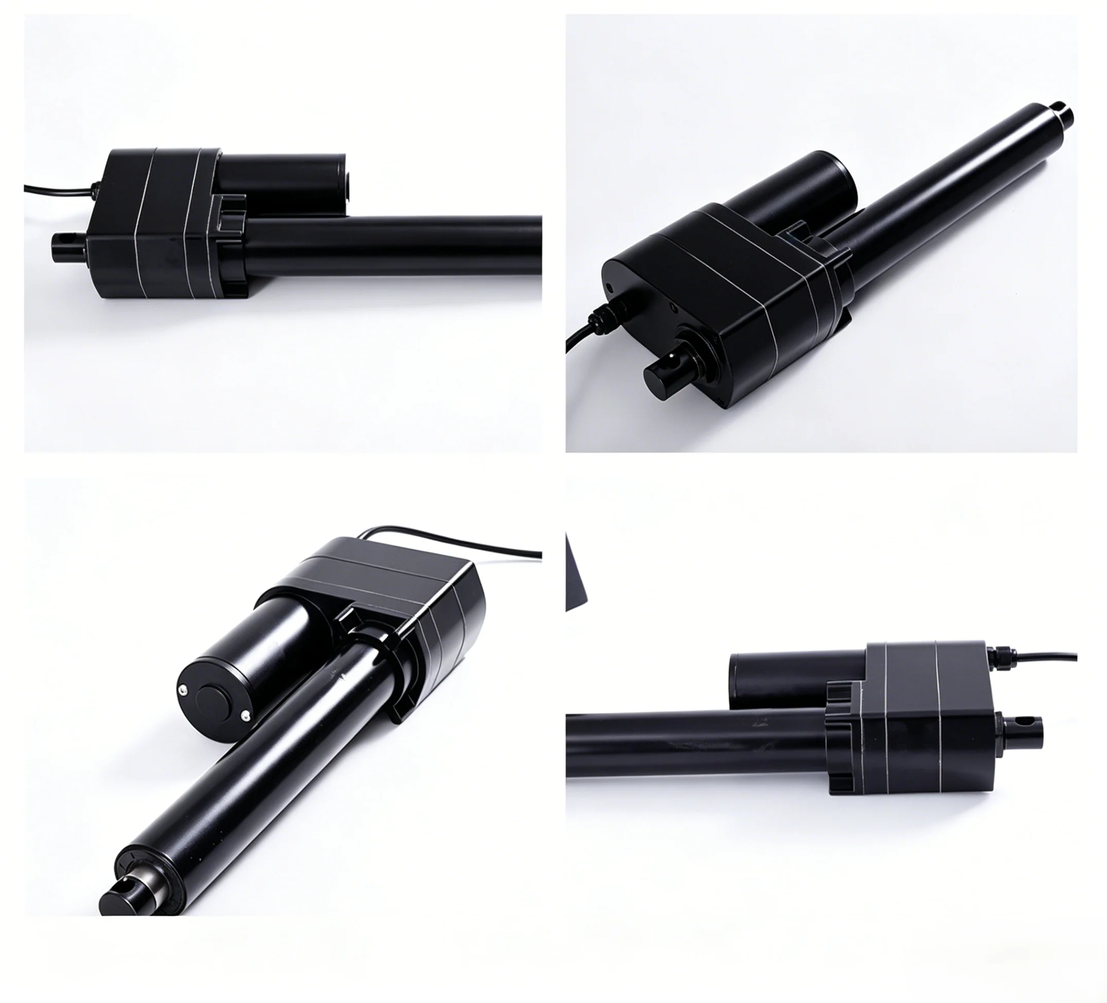 YFN815 Heavy Duty Linear Actuator, 12V/24V DC, 10000N/2248lbs Load Capacity, 50-400mm Stroke, IP66 Waterproof view 2