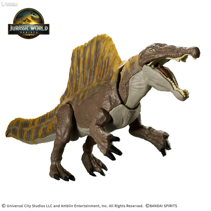 بانداي العالم الجوراسي الأصلي: ولادة جديدة سبينوسوروس أنيمي عمل الشكل التجمع نموذج اللعب تحصيل نموذج الحلي الهدايا #3
