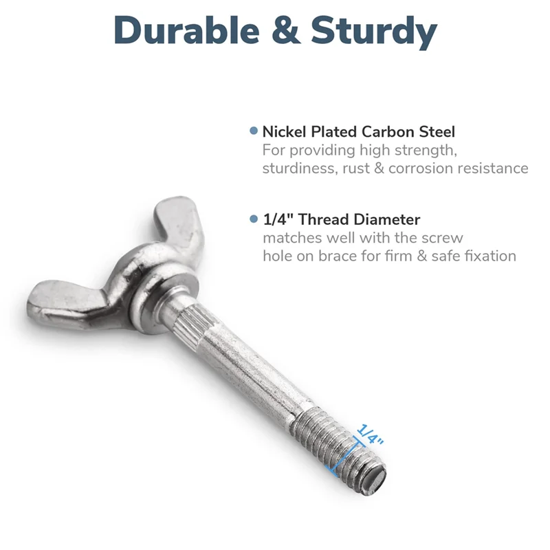 Kit de pernos de ala A44F-Stilts, repuestos, accesorios para decoración de pintura de paneles de yeso, 4 paquetes