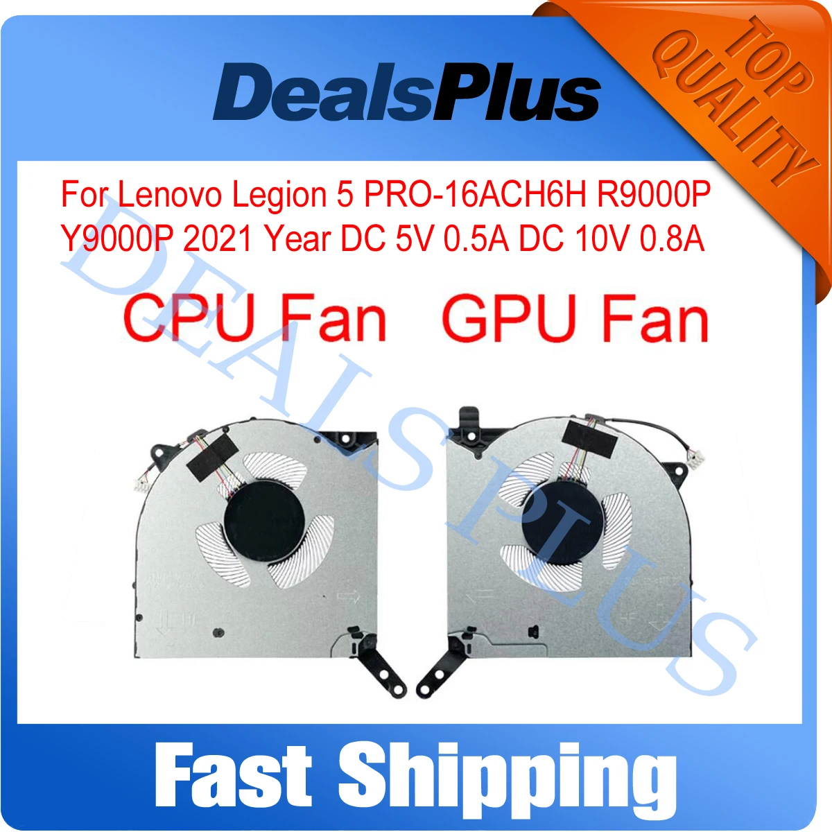 GPU Y CPU Koelventilator Vervanging voor Lenovo Legion 5 Pro-16ACH6H, R9000P en Y9000P (2021) – Gedetailleerde Test en Beoordeling