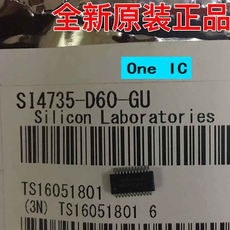 

100% Original SI4735-D60-GU 4735D60GU SI4735-D60 SI4735 SSOP-24 Brand New Genuine Ic