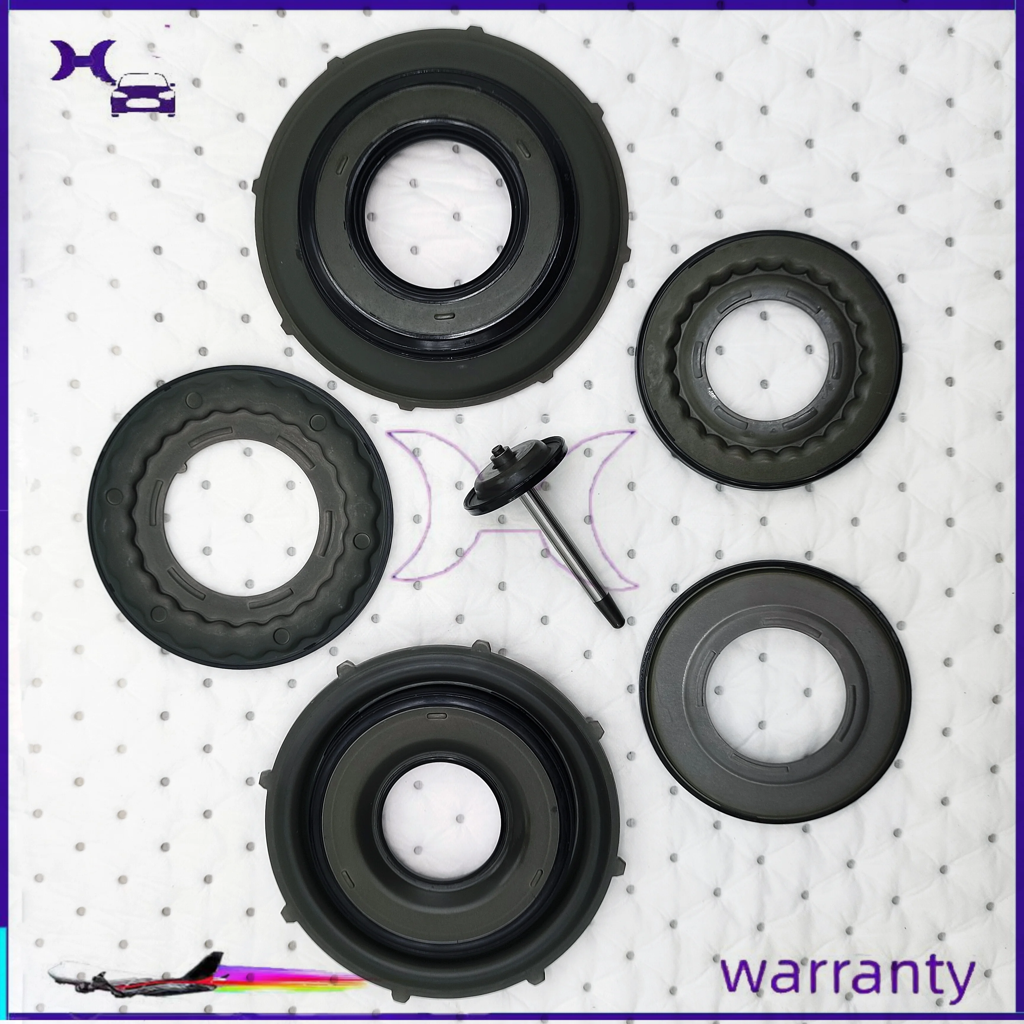 

8PCS/SET Transmission Piston Kit 200200D-YC M11 BTR JL6AT Original New For Geely Ssangyong 6-Speed Car Accessories