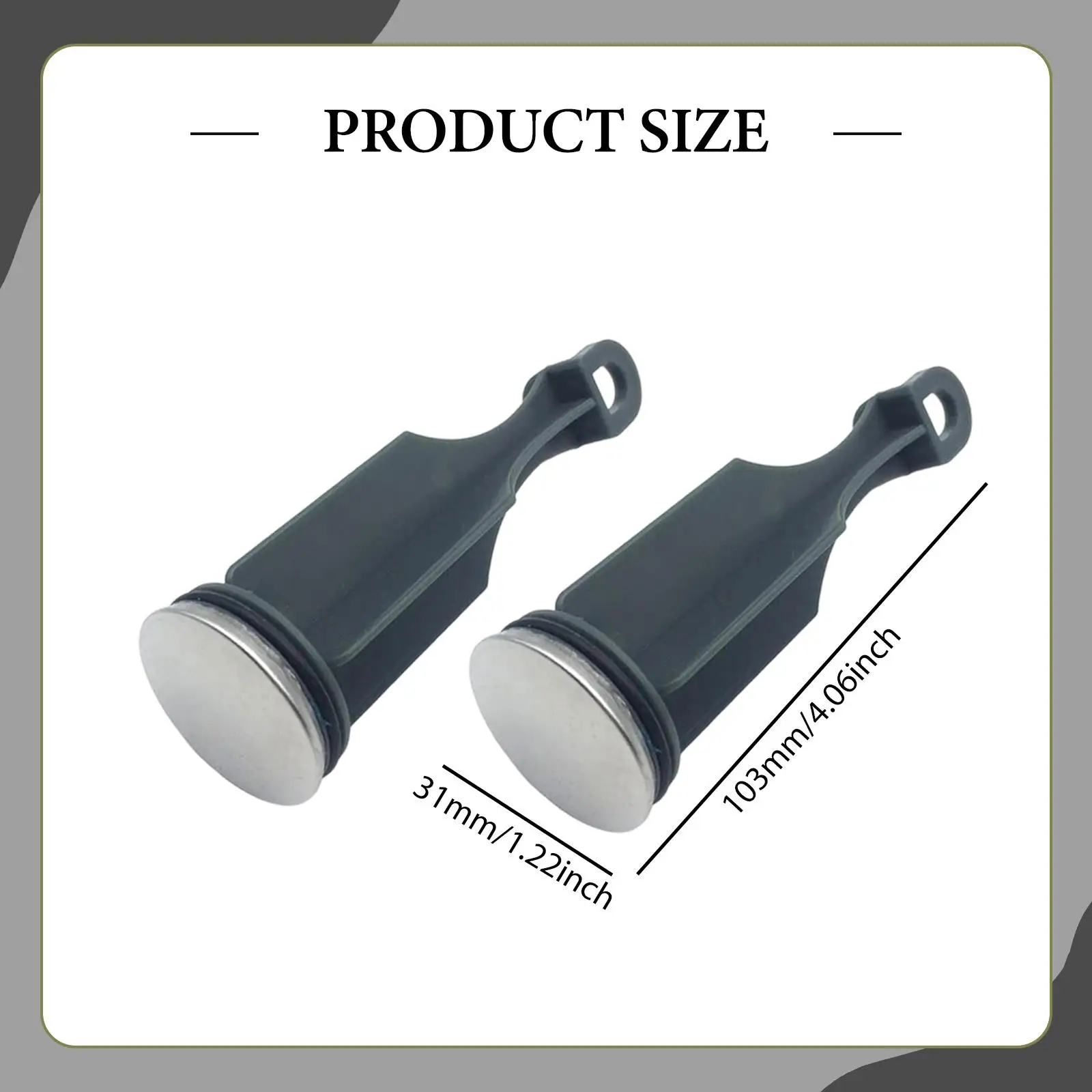 Universal Stopper for Sink 31 Mm Bathroom Pop Up Drain Plug Brass Cap Anti Odor Silicone Ring for Wash Basin Use