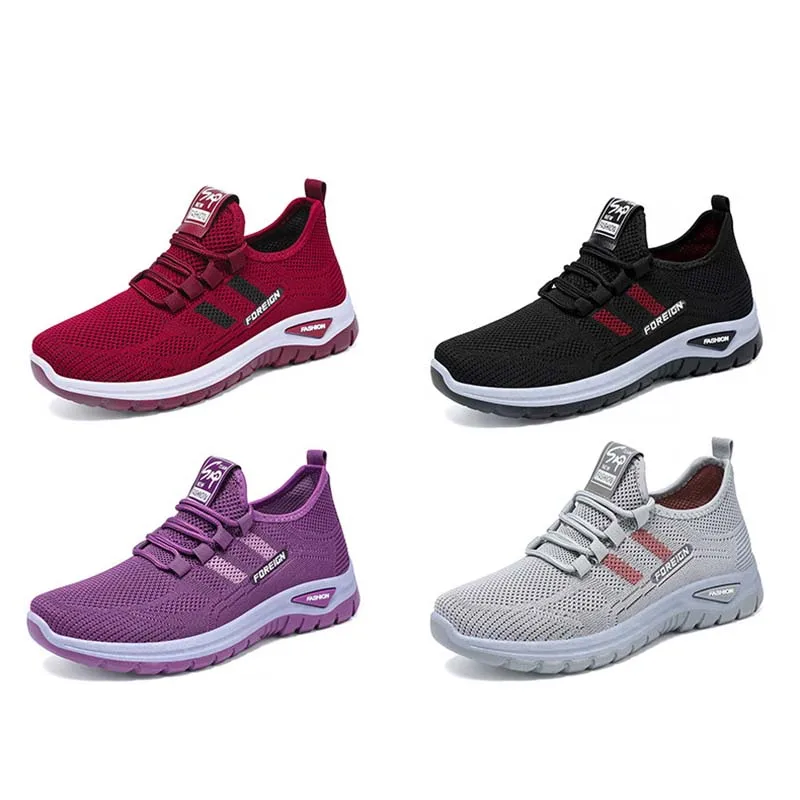 

Women Running Sport Shoes Mesh Breathable Low Price Casual Sneakers Walking Shoes Ladies Platform Sneakers Outdoor