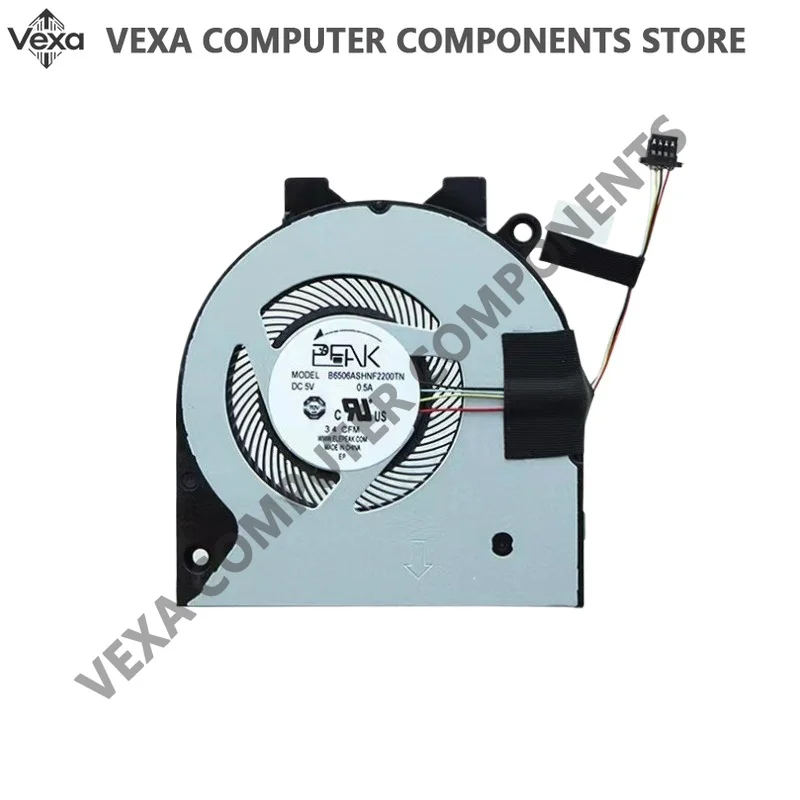 New CPU Cooling Fan For DELL Inspiron 5580 5581 5585 5488 5480 Laptop Heatsink Replacement Parts High Performance