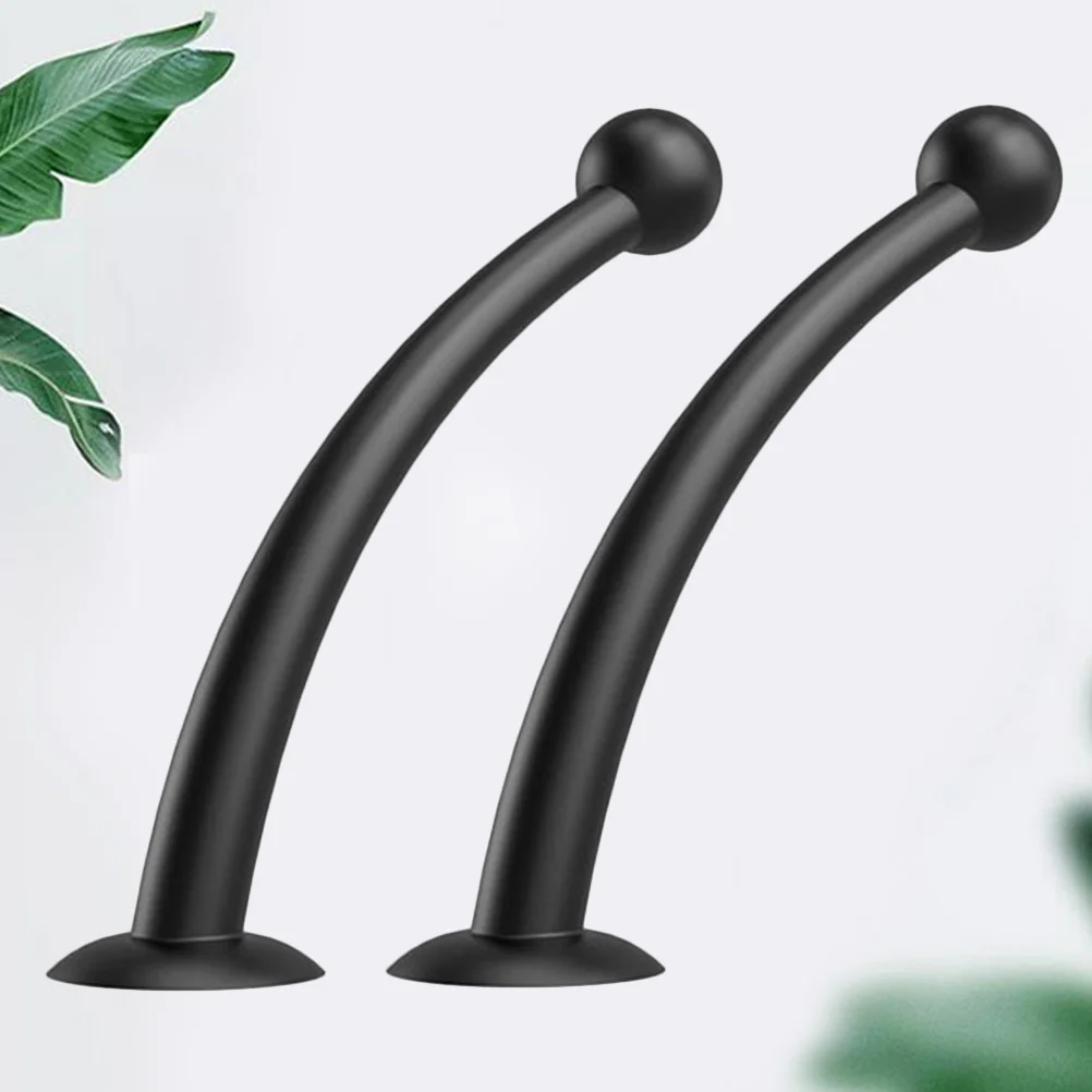 

1Pair Silicone Tentacles Suction Cup Durable Flexible Double-Sided Tape Motorcycle Decoration Black