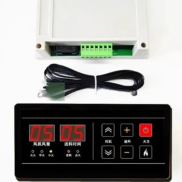 Pellet Stove Display LED Digital Control Panel Circuit Board Temperature Controller Oven Furnace Parts Pellet Burner Controller