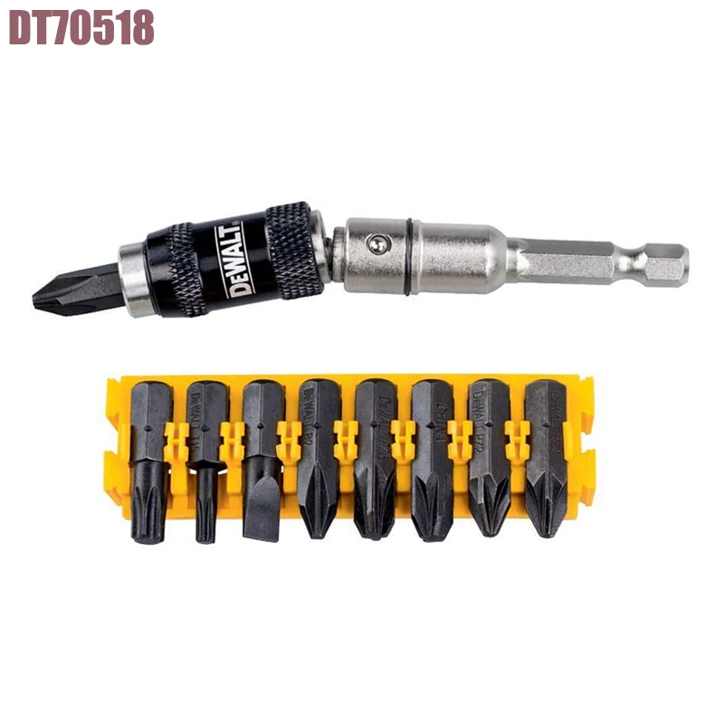 Dewalt werkzeug zubehör elektrischer schrauben dreher bohrer set bohrer dt70518 dt70730t dt70732t dt71511 dt71563 dwangft100set dwa2ph2sl