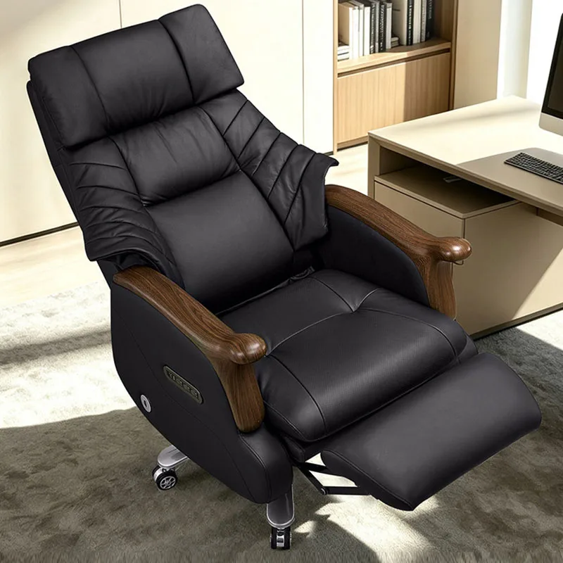Lazy Luxury Office Chair Computer Designer Comfortable Recliner Backrest Office ChairRelaxing Salon Muebles Trendy Furniture