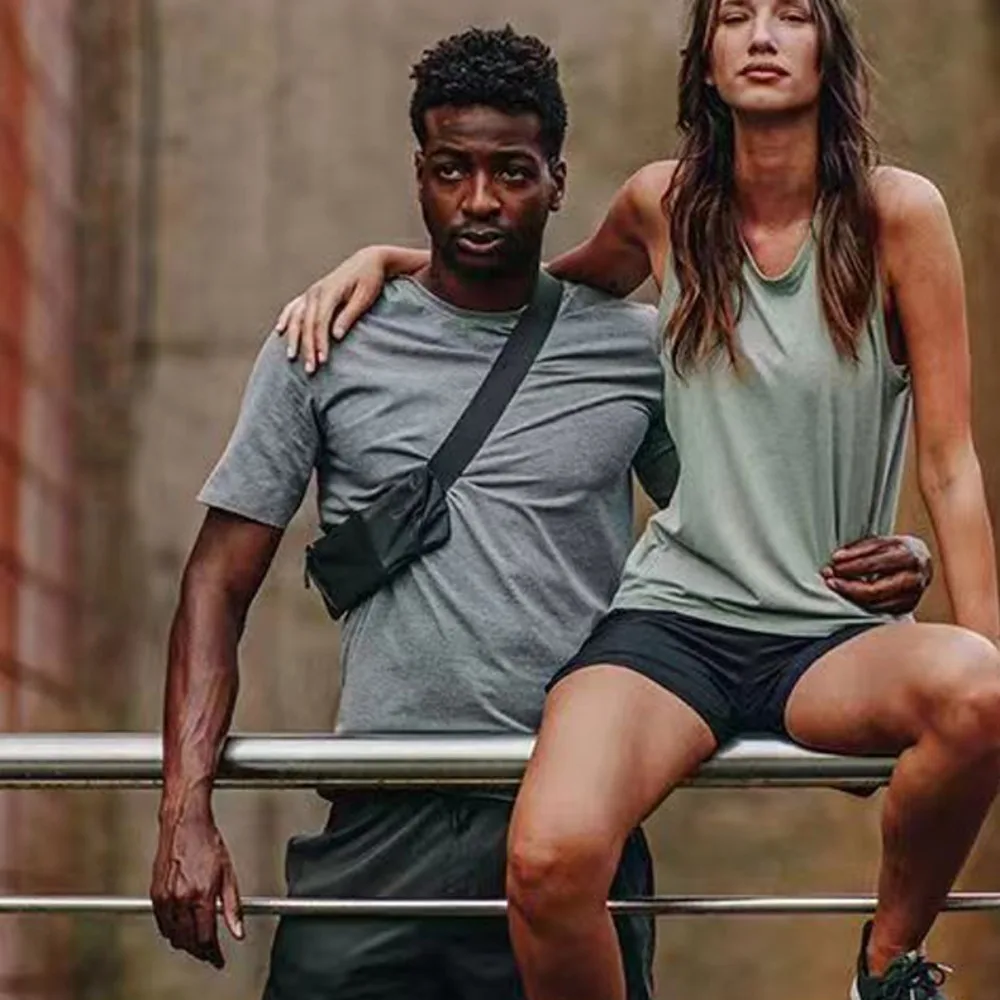 

Ultra-Thin Sport Mobile Waist Bag Close Fitting Multifunctional Running Waist Bag Storage Breathable Sports Phone Bag