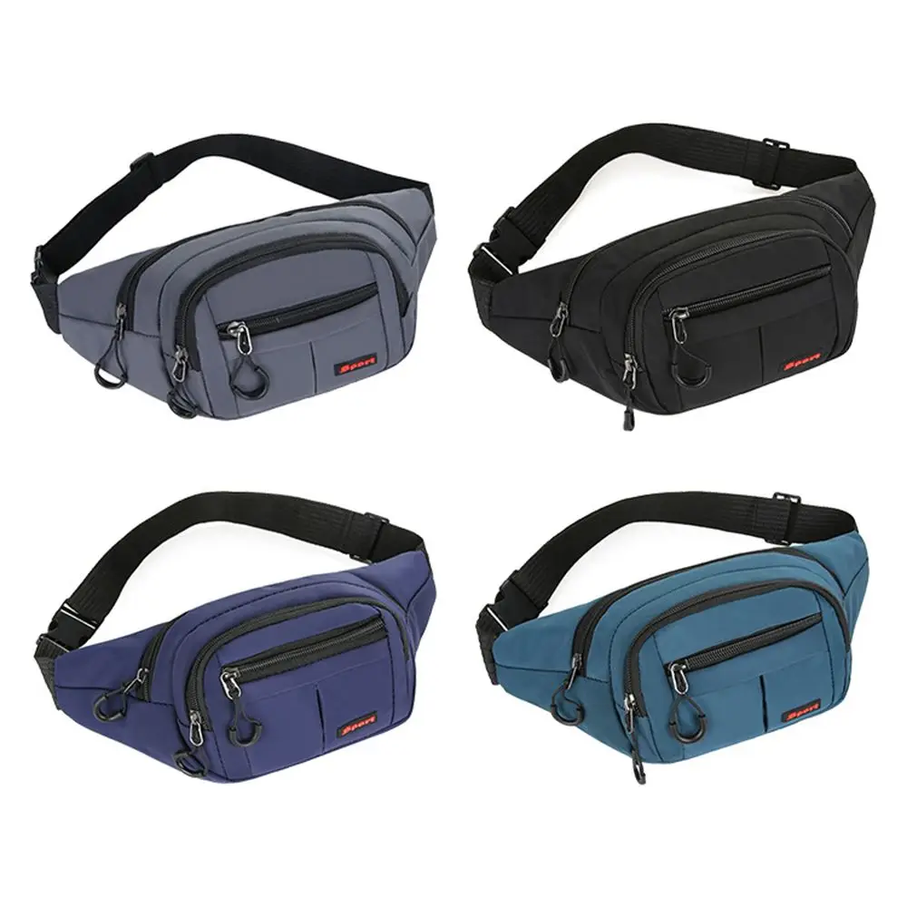 Chest Bag Outdoor Oxford Cloth Female Wallet Solid Color Phone Bag Sports Bag Shoulder Bag Waist Packs