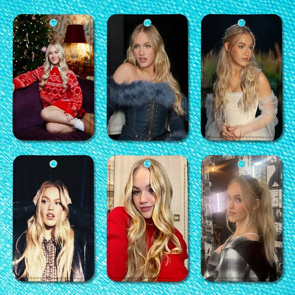 F-Freya S-Skye Singer Custom Access Card Case Leder Kartenhalter Transportkartenetui Geschenke