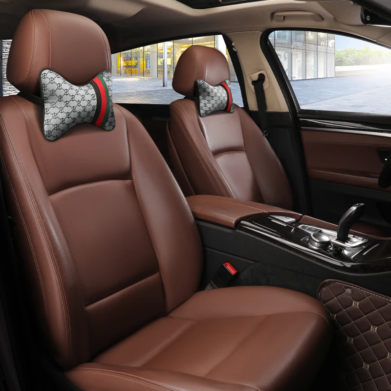 

Универсальная подушка для шеи на подголовник автомобиля для Volkswagen Toyota Chery, подушки для сидений автомобиля, поддержка комфортного аксессуара для путешествий