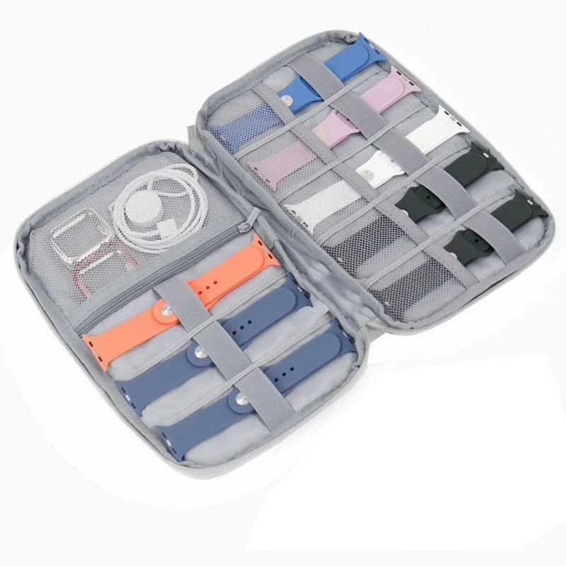 Apple Watch Strap Box Case, Saco De Armazenamento De Pulseira, Organizador De Relógio De Viagem, Suporte De Pulseira