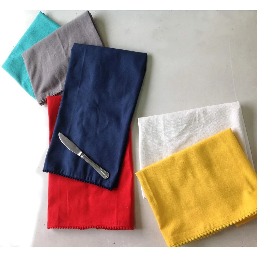 Asciugamani da cucina Asciugamani da cucina Asciugamani da tè per cucina Asciugamani da bar per asciugamani di stoffa Strofinacci solidi 18x28 Confezione da 6 Asso