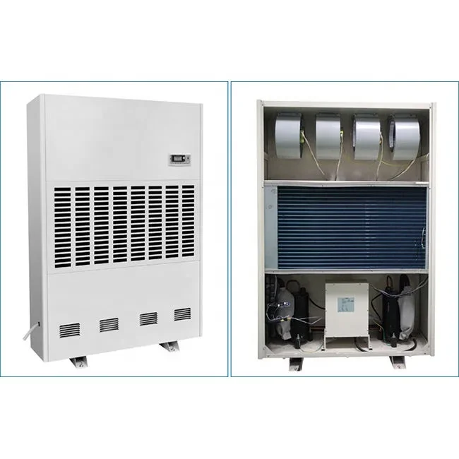 480L/D High Volume Agricultural Air Laboratory Equipment Greenhouse Industrial Dehumidifier