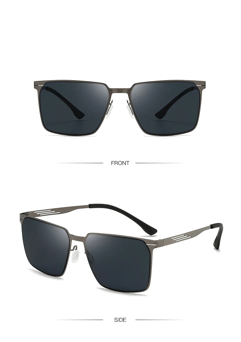 Neue Herren-Sonnenbrille aus Metall – modische Outdoor-Freizeitbrille, UV-Schutz, geeignet zum Fahren und Angeln 5133 – Detail 14